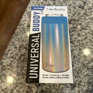 Universal buddy 2.0 can cooler blue brand new in box